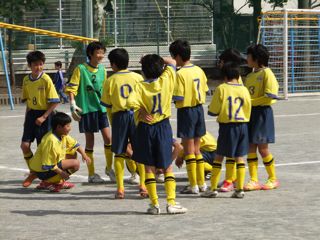 東豊田サッカー少年団11卒団式